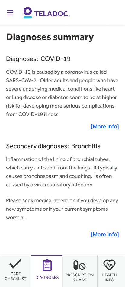 Teladoc AVS Mobile 2