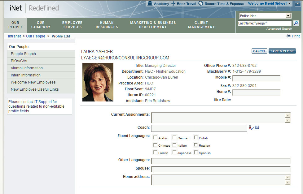Huron Consulting image